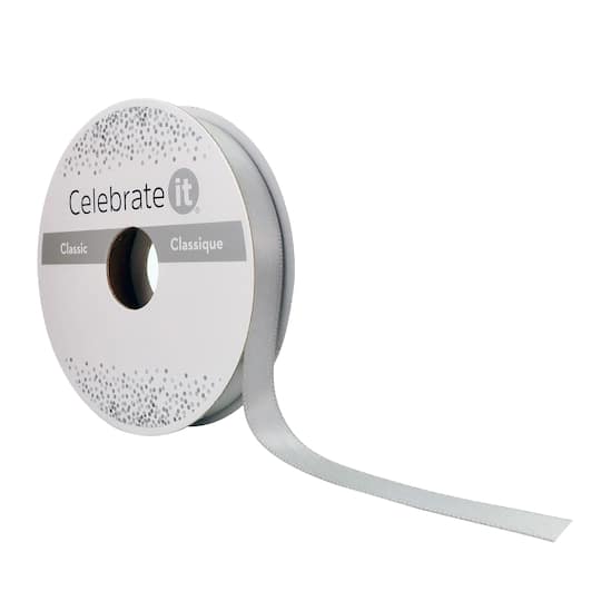 3/8" x 15yd. Satin Ribbon by Celebrate It® Classic